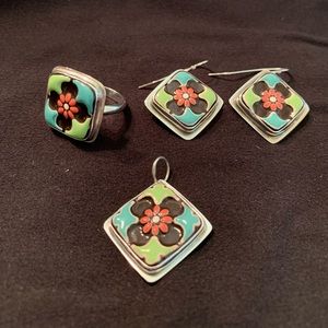 Sterling Tile Enamel Set